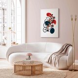  Slika - Cycling Race. Competitors on a Light Background - Illustration 20x30 Standard | shoptok.hr