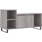 Maison Chic TV omarica - TV enota - Televizijska omarica siva sonoma 100x35x55 cm inženirski les, (21699967) Cene