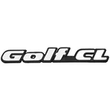  PLASTIČNI NATPIS GOLF CL