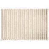 Kave Home Zelena/bež tekstilna kopalniška preproga 50x80 cm Merade – u