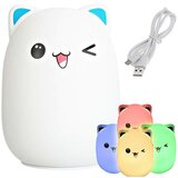  Led rgb punjiva meka dječja svjetiljka na dodir 1200mAh usb kat | shoptok.hr