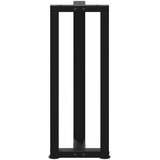  Noge za konzolni stol T-oblika 2 kom Crne 38x25x(72-73) cm Čelik | shoptok.hr