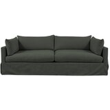 Scandic Temno zelena sedežna garnitura 244 cm Horn – | Shoptok.si