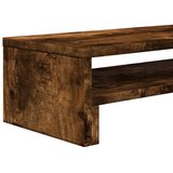  Stalak za monitor boja dimljenog hrasta 54x22x15 cm drveni | shoptok.hr