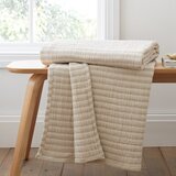 Bianca Bombažna odeja v naravni barvi 150x200 cm Cotton Muslin Stripe &amp;ndash; Slike