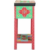  Konzolna stolica s ladicama s pohranom Šareni 80 x 35 x 76 cm | shoptok.hr