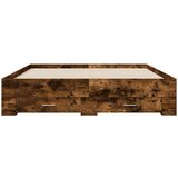  Okvir kreveta s ladicama boja hrasta 150x200 cm drveni | shoptok.hr