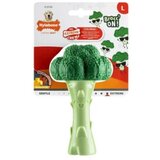 Nylabone Igracka za zvakanje u obliku brokolija - ukus slanine i sira L