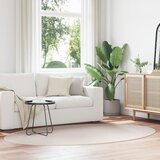 vidaXL Preproga ""HUARTE"" Pesek 160x230 cm Ovalna | Shoptok.si