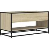  ormarić boja hrasta 91x40x46 cm konstruirano drvo i metal | shoptok.hr