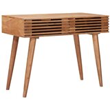  Stol s ladicama s pohranom Prirodna 100 x 48 x 76 cm | shoptok.hr