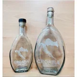 Staklena boca PJESKARENA CROATIA 500ML + ČEP