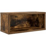  Stalak za CD-ove 2 kom. Dimljeni hrast 40 x 17 x 17 cm | shoptok.hr