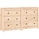 Maison Chic Komoda - Predalnik - Oprema 140x35x80 cm trdna borovina, (21716825) Cene