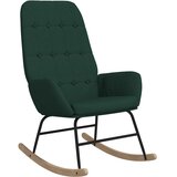  Stolica za ljuljanje od tkanine tamnozelena | shoptok.hr