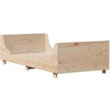  Okvir kreveta bez madraca 75 x 190 cm od masivne borovine | shoptok.hr