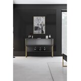 Hanah home Komoda Luxe 120x80x30cm, Zlatno-Antracit | Eponuda.ba