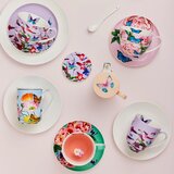 Maxwell williams Skodelica s cedilom - tisana Posey 340ml / Field of Poppies / porcelan, inox, (21317788) | Shoptok.si