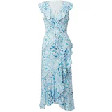 River Island Ljetna haljina 'SENORITA' plava / svijetloplava / bijela