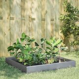 vidaXL Vrtna posuda za sadnju 100x100x26 cm pocinčani čelik Cijene
