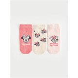 LC Waikiki Minnie Mouse Printed Baby Girl Socks 3 Pack Cene