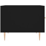  Stolić za kavu crni 50 x 50 x 40 cm od konstruiranog drva | shoptok.hr