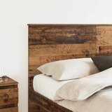  Uzglavlje s uzglavljem Staro drvo 160 cm Konstruirano drvo | shoptok.hr