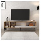 Hanah home TV komoda, krem Slike