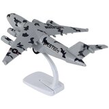 Military Gray Camo UNITED Airplane Figurine HW-605 | shoptok.hr