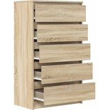  Ladičar boja hrasta sonome 60 x 36 x 103 cm konstruirano drvo | Eponuda.com