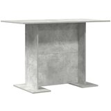  Blagovaonski Stol Betonske Sive Boje 110x60x75 cm Konstruirano Drvo | shoptok.hr