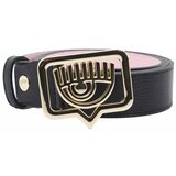 Chiara Ferragni Pasovi EYETAG BELT WITH PURSES Črna cene