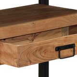  Konzolna stolica Smeđa 120 x 33 x 75 cm Čvrsto drvo akacije | shoptok.hr