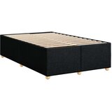 vidaXL Krevet box spring s madracem crni 120 x 190 cm od tkanine | shoptok.hr