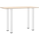  noge stolića za kavu 4 kom bijele 100-102 cm čelik | shoptok.hr