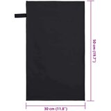  Sportski Ručnici 2 pcs Crna 50 x 30 cm Poliester i poliamid | shoptok.hr