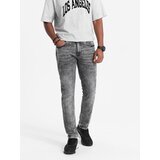 Ombre Men's denim pants SLIM FIT - gray | Shoptok.si