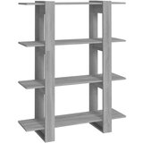Maison Chic Knjižna omara - Knjižni regal siva sonoma 100x30x123,5 cm, (21723353) Cene
