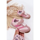 Boto Children's sneakers sports shoes with velcro pink Viona Cene