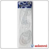 MIŠKOVIĆ KRIVULJAR PK3 MOBIUS 70830030 PROZIRNO PLAVI BLISTER | Shoptok.si