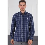 Dewberry G719 MEN'S SHIRT-NAVY BLUE - WHITE | shoptok.hr