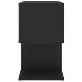  Noćni ormarić crni 50 x 30 x 51 5 cm od iverice | shoptok.hr