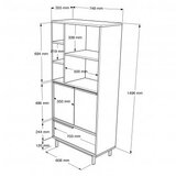 Hanah home kupatilski ormarić ON9C s | ePonuda.com