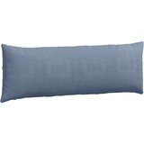 vidaXL Blazine za kavč 2 pcs Modra 120 x 40 cm Žametna tkanina | Shoptok.si