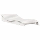 Maison Chic Ležalnik - Sončna ležalnik bel 205x80x31,5 cm trdna borovina, (22042662) Cene