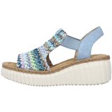 Rieker Sandale pastelno plava / miks boja | shoptok.hr