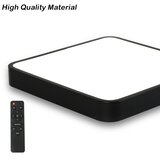  Brilagi - LED prigušiva svetiljka POOL SQUARE LED/36W/230V 3000-6000K 40x40 cm crna + daljinski upravljač | Eponuda.com