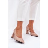 VINCEZA Elegant Heels On Block Heel | Shoptok.si