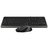 A4Tech f1010 fstyler usb yu siva tastatura + USB sivi miš | ePonuda.com