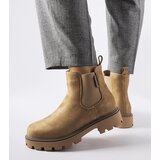 Big Star Beige insulated ankle boots | Shoptok.si